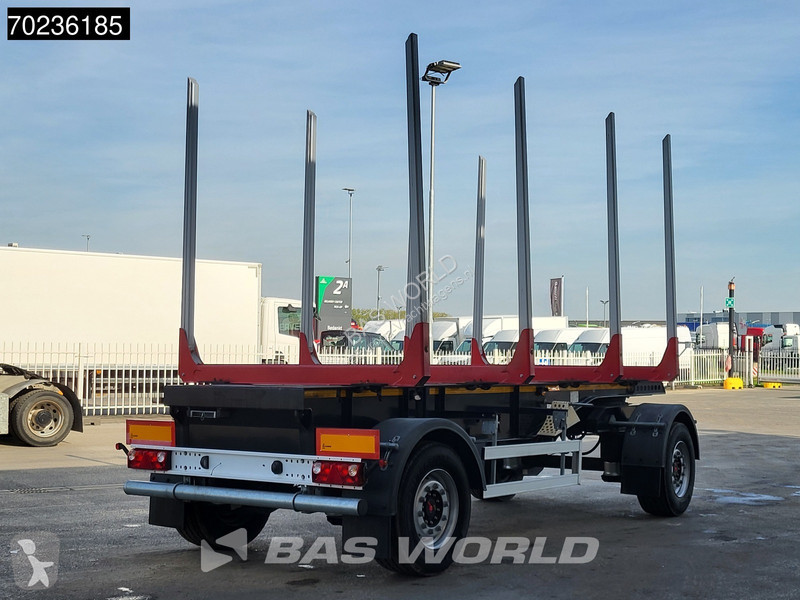 2A-CAT UNUSED Wood Holztransport semi-trailer...