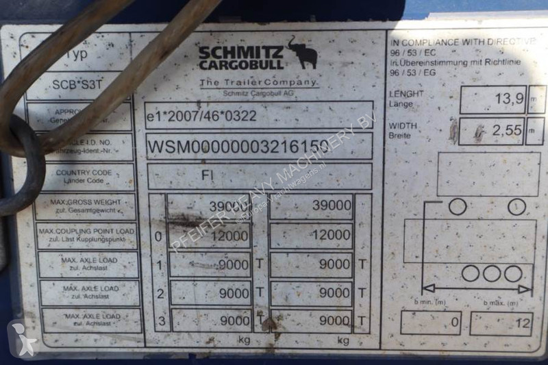 Vrachtwagencombinatie  SCB3ST CoC Documents,...