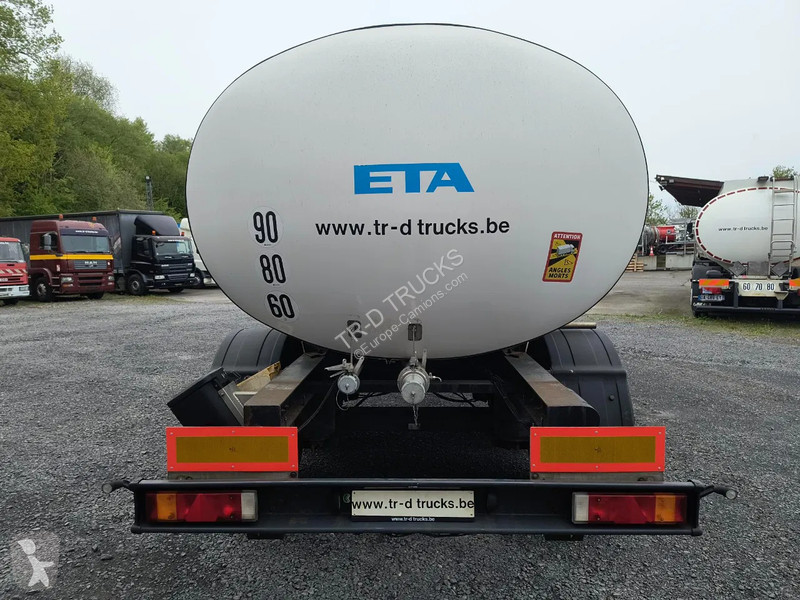 Remorque ETA INSULATED INOX TANK 16500L