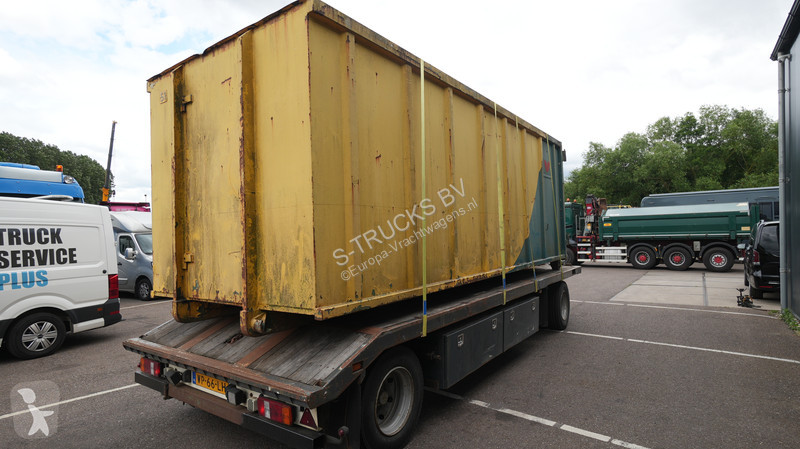 Ledat fordon Burg 2 axle semi low loader