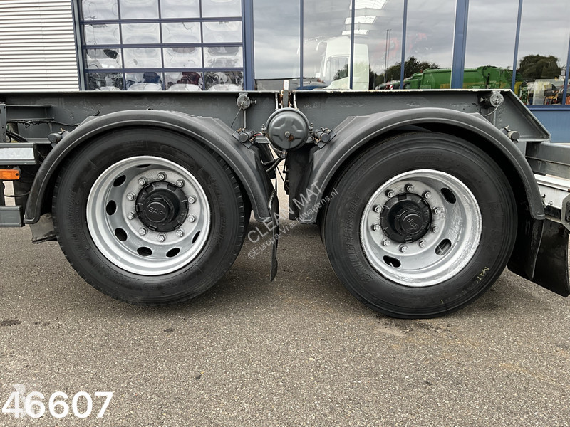 Ensemble routier  3-assige containeraanhangwagen
