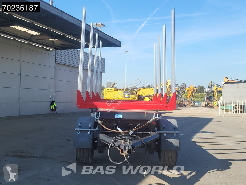 2A-CAT UNUSED Wood Holztransport semi-trailer...