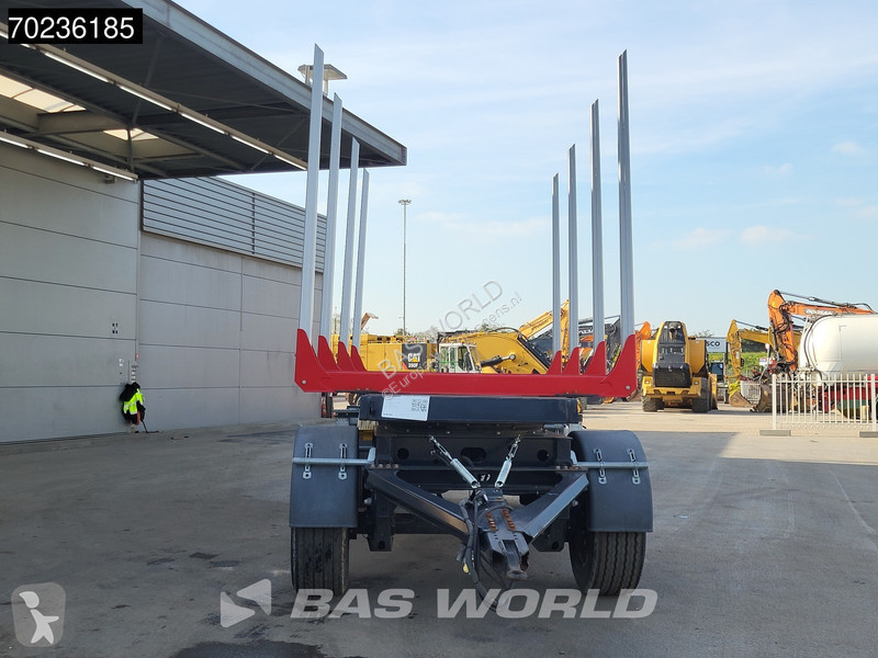 2A-CAT UNUSED Wood Holztransport semi-trailer...