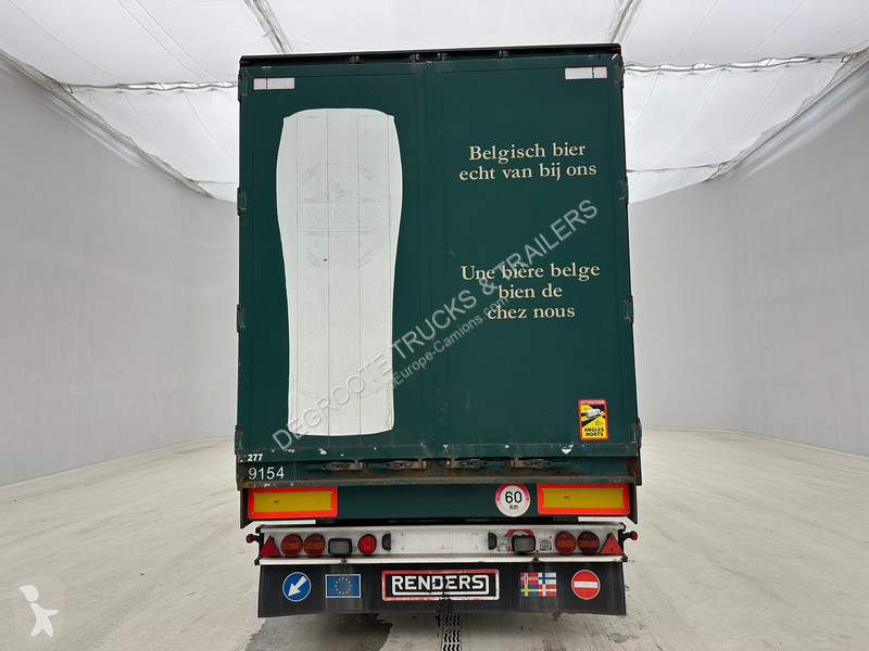 Ledat fordon Renders Schuifzeil