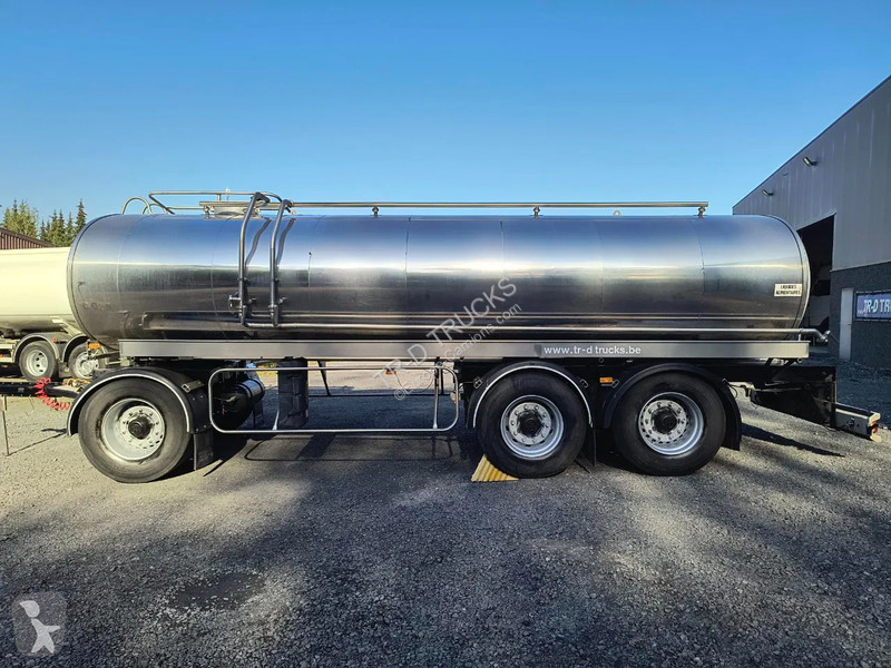 Remorque ETA INSULATED INOX TANK 16500L - 1 COMP
