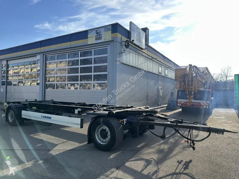 Vrachtwagencombinatie Krone 10 x Jumbo Lafette...