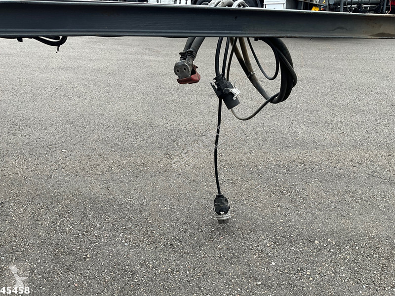 Ledat fordon  3-assige container aanhangwagen
