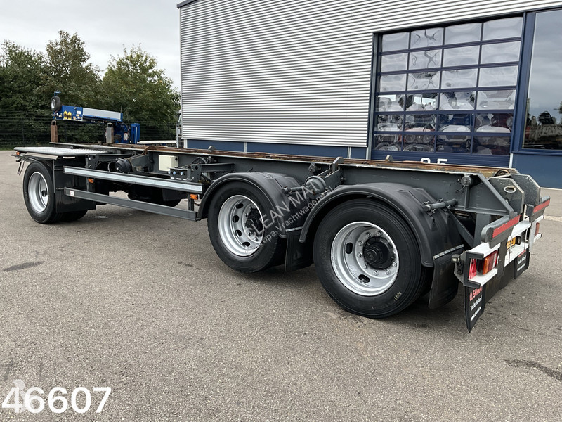 Ensemble routier  3-assige containeraanhangwagen