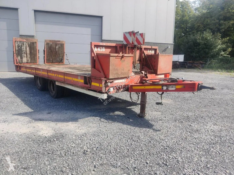 Reboque MOL 2 AXLES TIPPING TRAILER WITH RAMPS