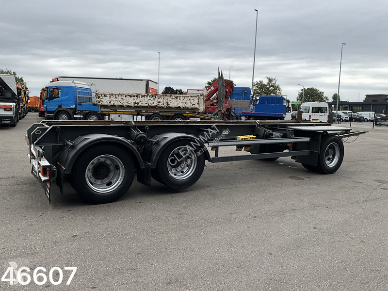 Ensemble routier  3-assige containeraanhangwagen