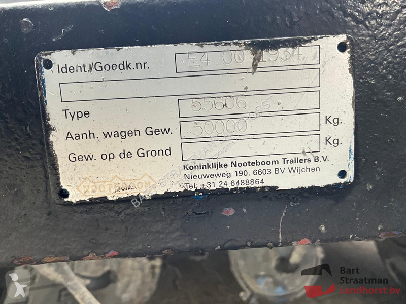 Trækker med sættevogn  ASD-40-22 4-axle low...