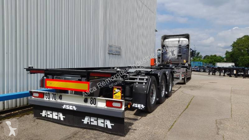 Semitrailer Asca PCCT - Porte Conteneurs Tunnel...