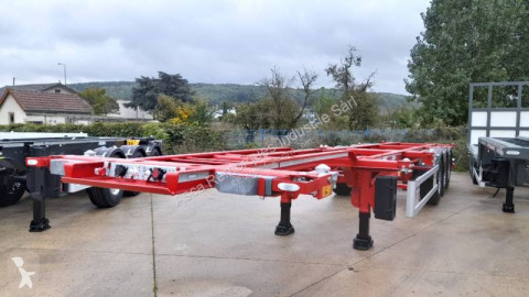 Semitrailer containertransport Asca ny