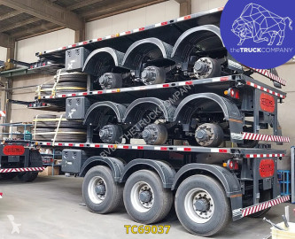 Semitrailer containertransport Sergomel ny
