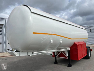 Semitrailer tank gas