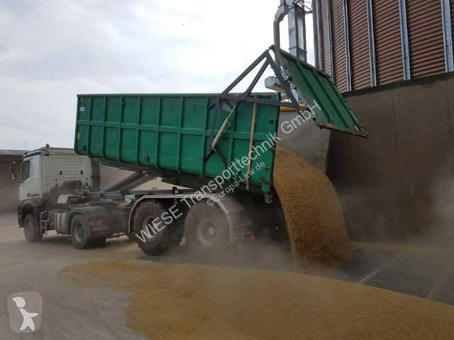 Semitrailer Auflieger Abrollkipper Hakenlift...