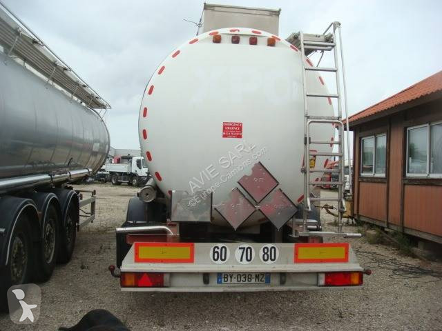 Semitrailer Magyar CITERNE CHIMIQUE INOX 32500...