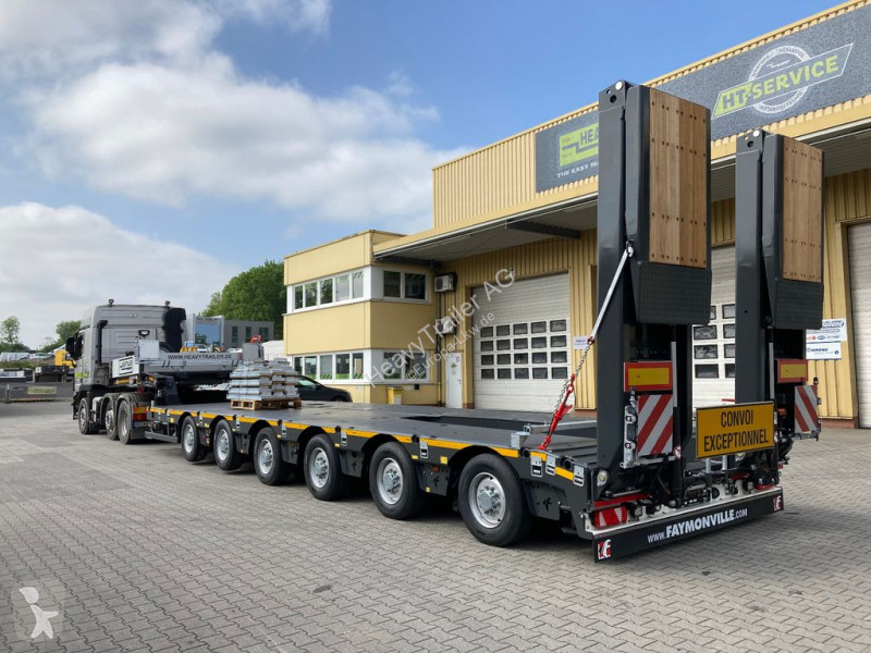 Semitrailer Faymonville 6-Achs-Tele-Semi mit...