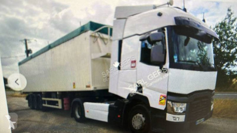 Semitrailer flak spannmål Socari