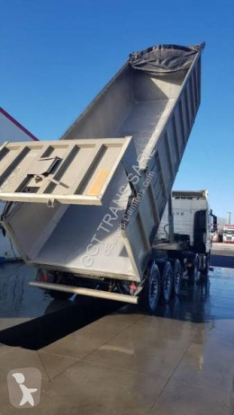 Semitrailer lastvagn bygg-anläggning Kaiser