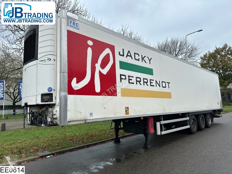 Semitrailer Trouillet Koel vries Carrier Vector...