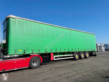 Semitrailer skjutbara ridåer (flexibla skjutbara sidoväggar) spolgropar Trailor