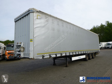Semitrailer skjutbara ridåer (flexibla skjutbara sidoväggar) Krone