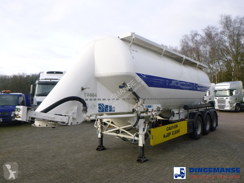 Semi reboque Feldbinder Powder tank alu 36 m3 /...