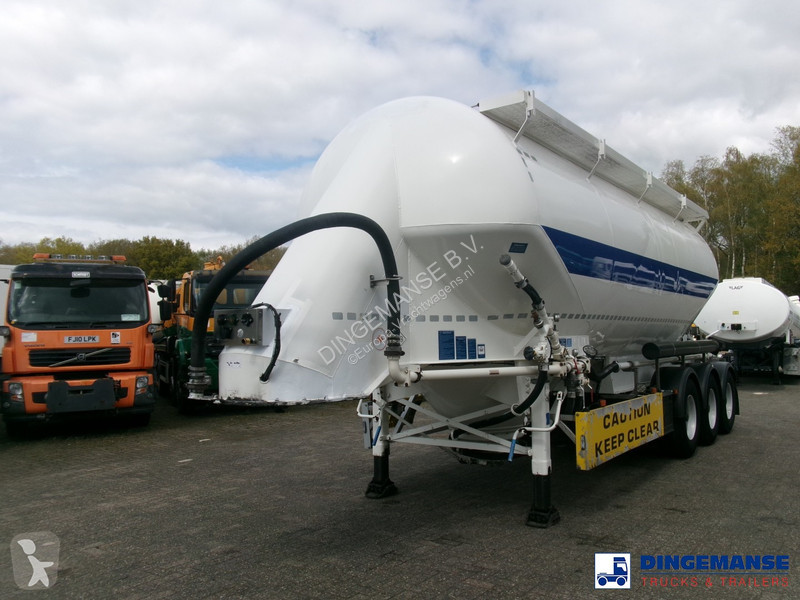Semi reboque Feldbinder Powder tank alu 36 m3 /...