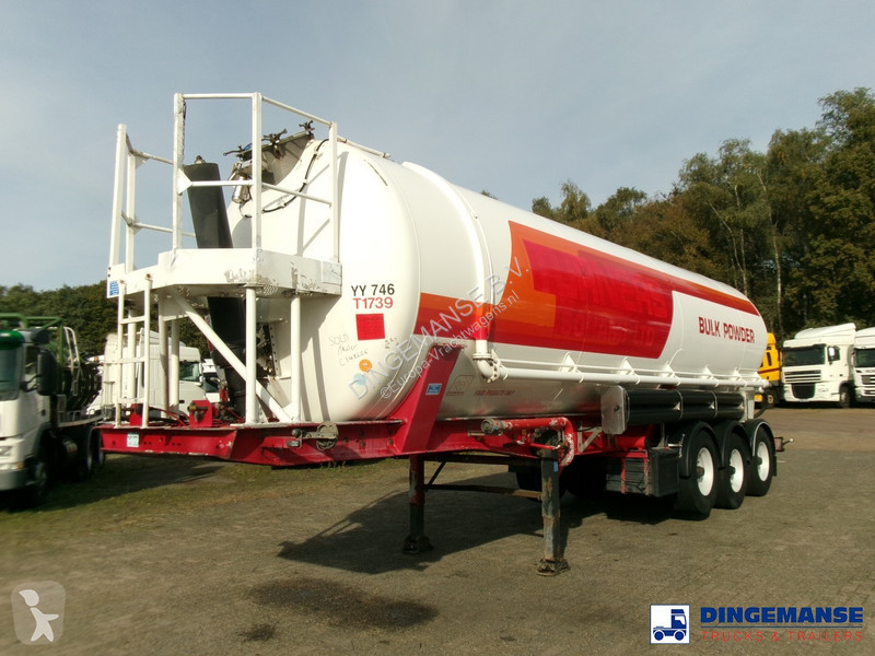 Semiremorca Feldbinder Powder tank alu 41 m3...