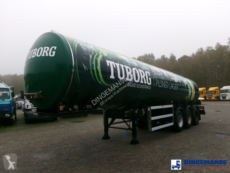 Návěs Food (beer) tank inox 29.6 m3 / 1 comp