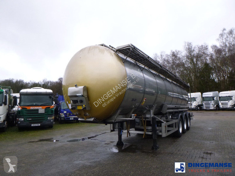 Semitrailer Parcisa Chemical tank inox L4BH 30...