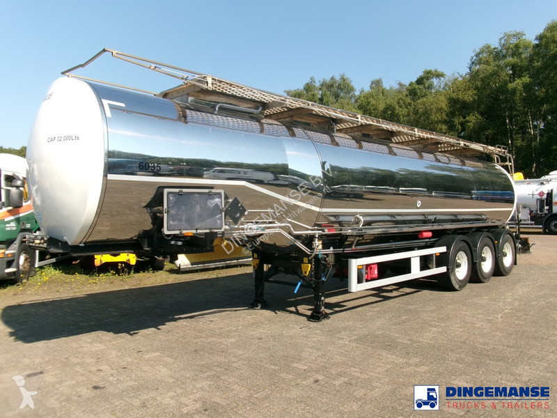Semiremorca Clayton Chemical tank inox 33 m3 /...