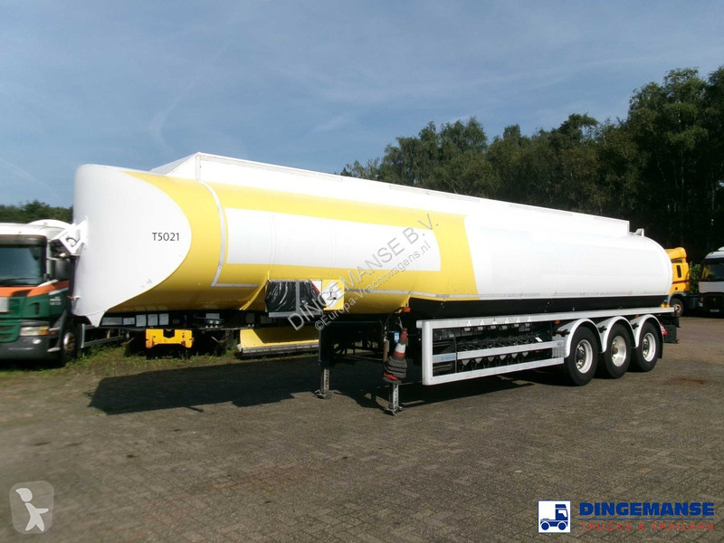 Sættevogn Fuel tank alu 43 m3 / 6 comp