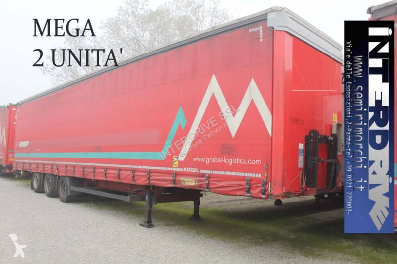 Semi remorque Kögel semirimorchi centinati mega...