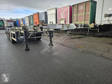 Semitrailer containertransport Burg