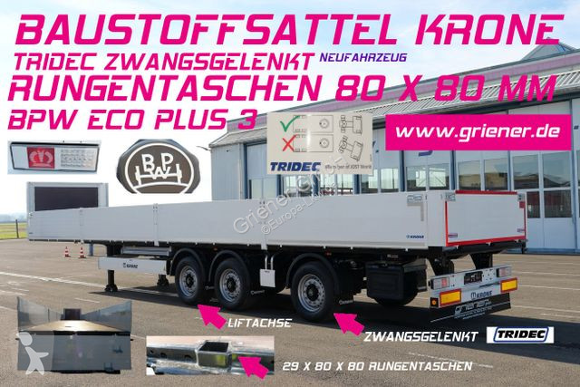 Semitrailer Krone...
