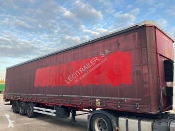 Semitrailer skjutbara ridåer (flexibla skjutbara sidoväggar) Lecitrailer