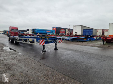 Semi remorque porte containers Van Hool
