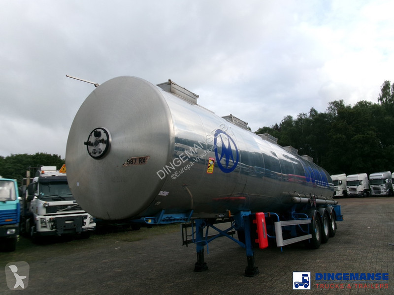 Semiremorca Magyar Chemical tank inox 32.5m3 /...