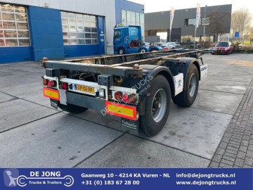 Semi remorque porte containers Krone