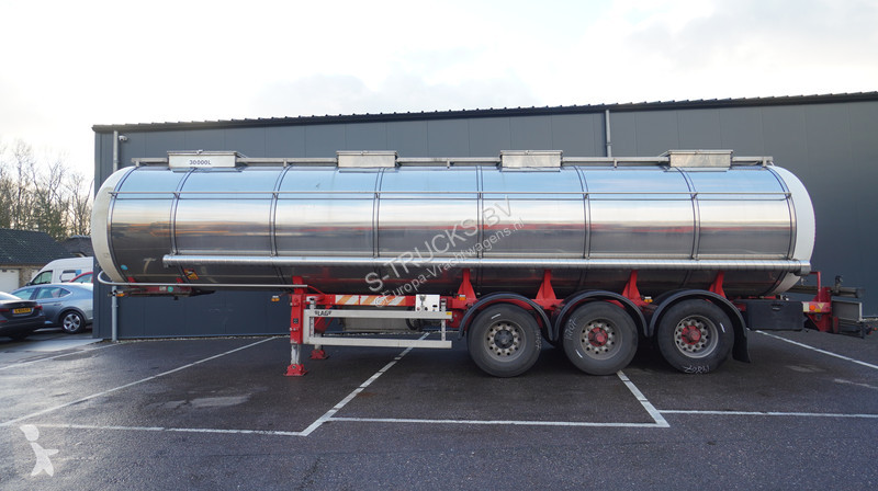 Sættevogn Burg 3 AXLE TANK CHEMIE TRAILER...