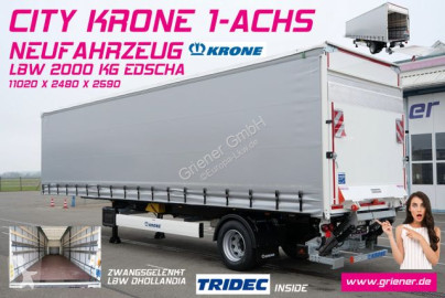 Semi remorque rideaux coulissants (plsc) Krone neuve