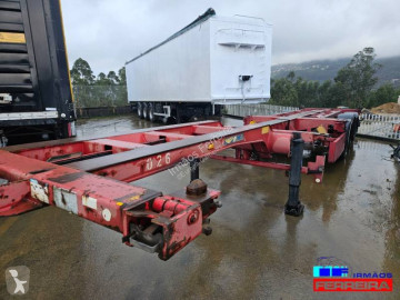 Semitrailer containertransport Broshuis