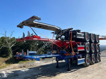 Semitrailer containertransport D-TEC