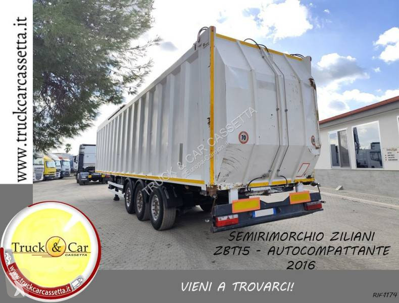 Semirimorchio Ziliani ZBT15 AUTOCOMPATTATORE
