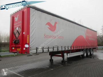 Semitrailer skjutbara ridåer (flexibla skjutbara sidoväggar) Pacton