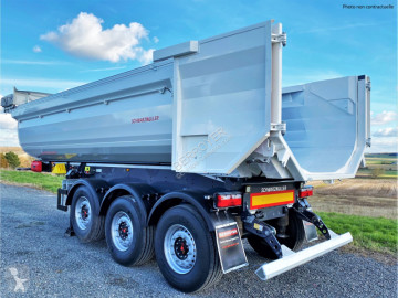 Semitrailer lastvagn bygg-anläggning Schwarzmüller ny