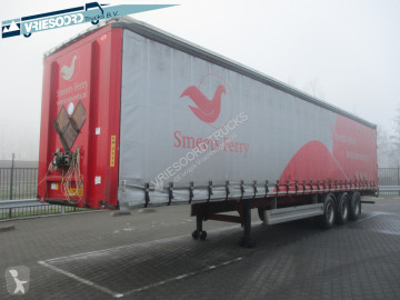Semitrailer skjutbara ridåer (flexibla skjutbara sidoväggar) Pacton