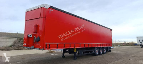 Semitrailer skjutbara ridåer (flexibla skjutbara sidoväggar) Schmitz Cargobull